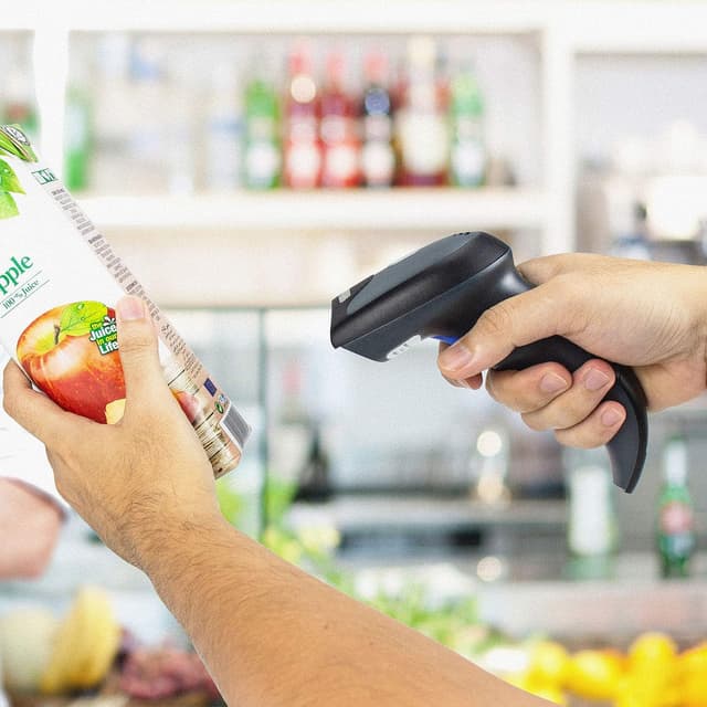 Thumbnail 1 de NETUM Lettore Codici a Barre Wireless Bluetooth 30m