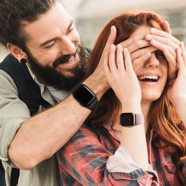 Detalle de CCnutri 4 Pack Stretchy Nylon Strap for Apple Watch (38mm–42mm, Series 1–11/SE, Ultra 3/2/1) – Adjustable Sport Elastic Bands