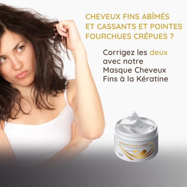 Thumbnail 4 de Vitamins Masque Keratine Cheveux Fins 2‑en‑1