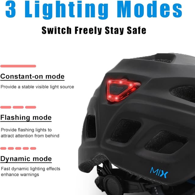 Detalle de PANK Casco bici MTB 325 g 54-61 cm