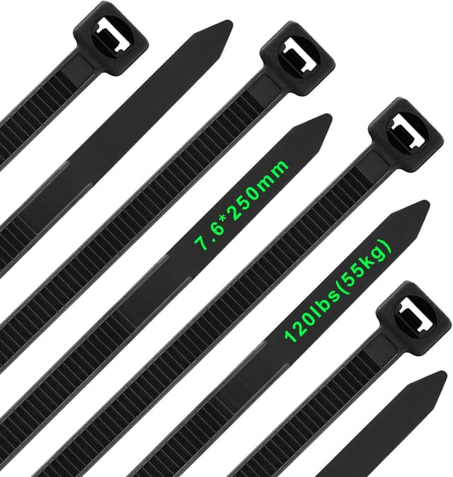 Detalle de Viuxule heavy duty cable ties 250mm x 7.6mm