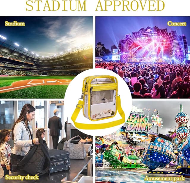 Thumbnail 5 de USPECLARE Clear Purse Stadium 8.7in