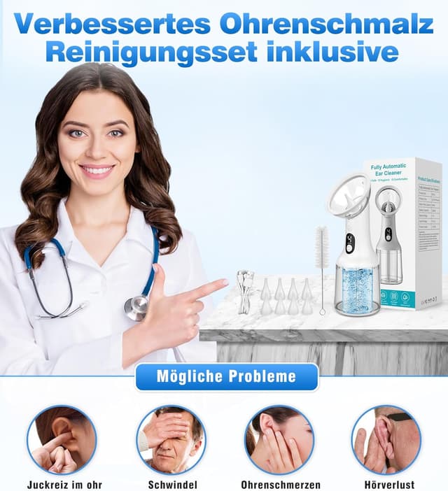 Thumbnail 2 de KIMTAR Ohrenschmalz Entferner 4 Modi