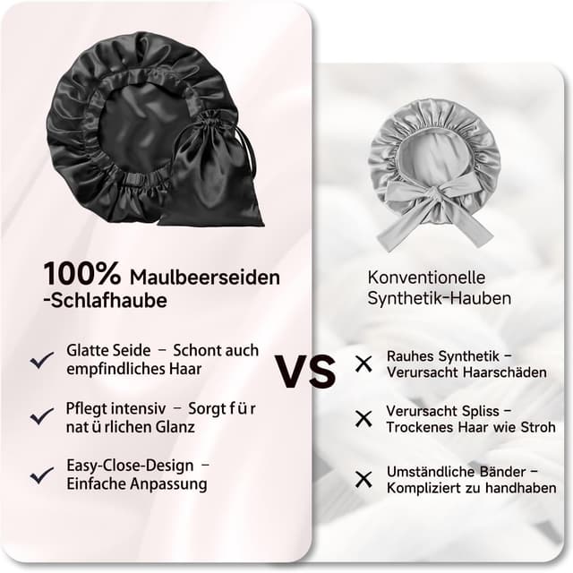 Thumbnail 3 de Kaome Schlafmütze aus Seide 22 Momme