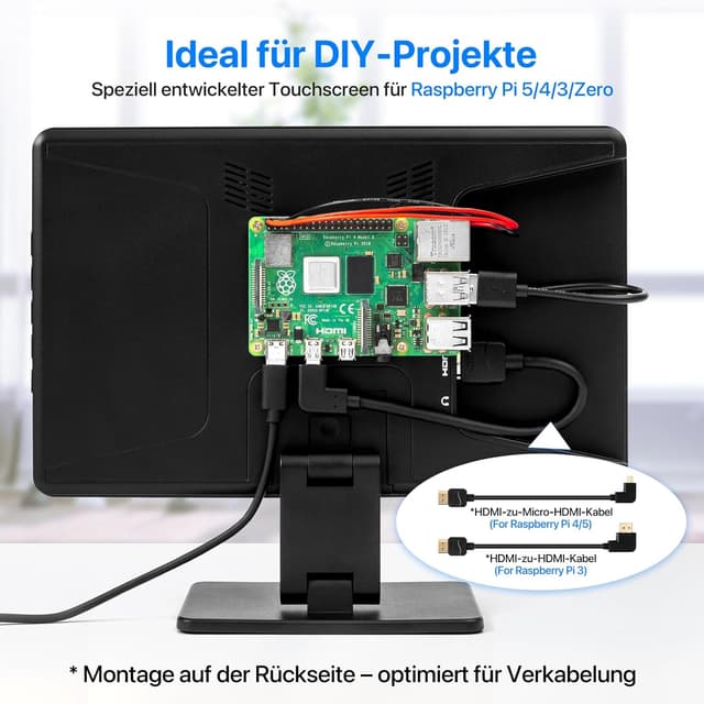 Thumbnail 1 de ROADOM 10,1 Zoll Touchscreen Monitor