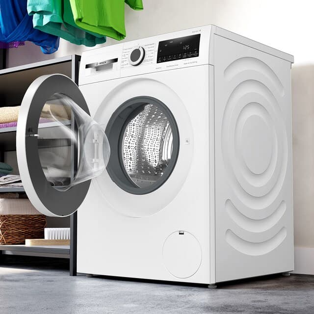 Detalle 1 de Bosch WNA13401ES Lavadora Secadora 9kg, Motor Ecosilence 💧