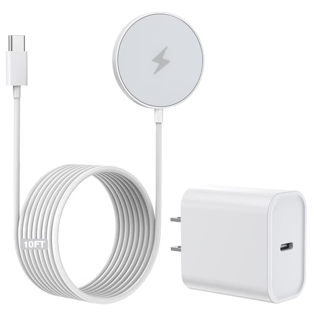 Detalle de 10FT Magnetic Wireless Charger 15W