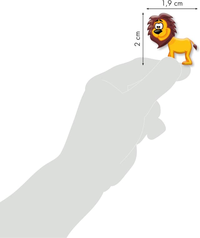 Detalle de MY MANDARINE 560389Cpack Stickerbögen Cooky 3D 300