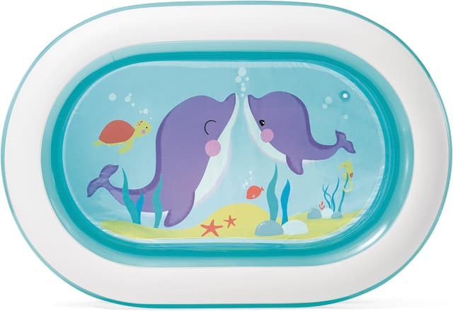 Detalle de Intex 57482NP Planschbecken Oval Whale 163x107x46 cm