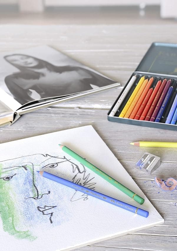 Thumbnail 1 de Faber-Castell 110024 Estuche Metal con 24 Lápices Polychromos 🎨
