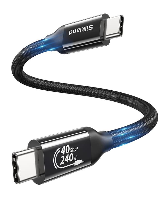 Imagen de Silkland USB C Datenkabel 40Gbps USB4 en OfertitasTOP