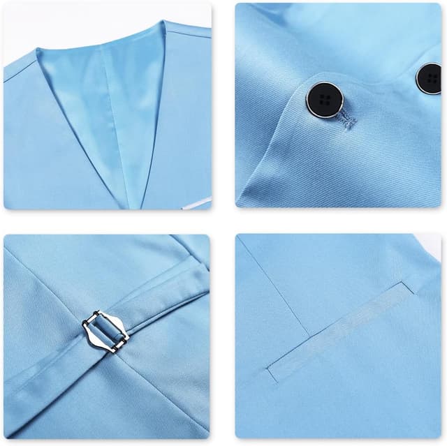 Thumbnail 4 de Allthemen Abito 3 Pezzi Slim Fit 32" 👔