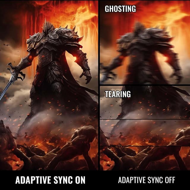 Detalle de Minifire Gaming Monitor 24 Zoll MFG24F4L (Full HD, 180 Hz, 1 ms, FreeSync, HDR 10)