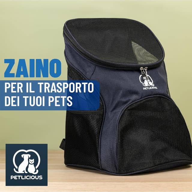 Detalle 2 de Trasportino morbido per cani e gatti