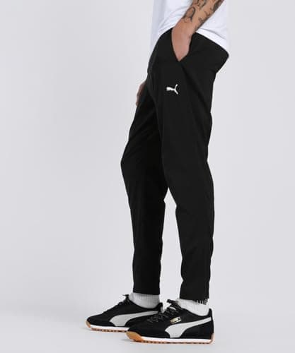 Detalle 2 de PUMA M TAD Essentials Woven Tapered Pant pantalón tejido unisex — talla única