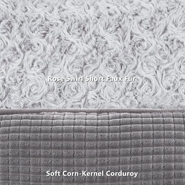 Thumbnail 4 de JOEJOY Medium Orthopedic Dog Bed 63x53x21 cm