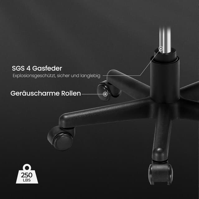 Thumbnail 6 de EUREKA ERGONOMIC Height Adjustable Under Desk Footrest Rolling Stool with Wheels (Black)