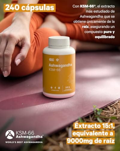 Thumbnail 1 de NUTRIBRAIN Ashwagandha KSM-66 240 cápsulas