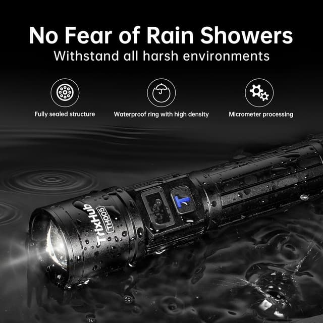 Thumbnail 6 de TrixHub 2-Pack Flashlights, 5 Modes ⚡