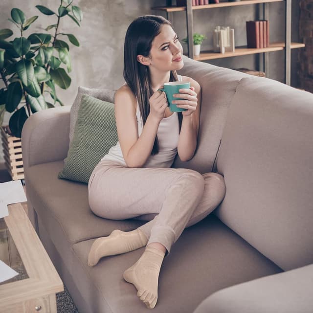 Detalle de ZAKASA Chaussettes 5 doigts Femme 35-42