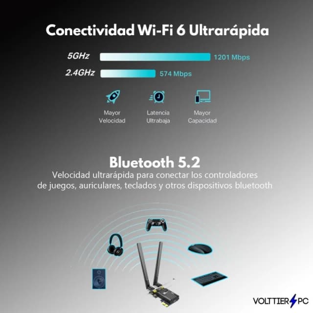 Thumbnail 2 de VolttierPC PC Oficina Intel Core i7 12700K, 32 GB 💻