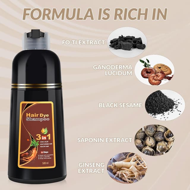 Thumbnail 3 de IIIMEIDU Hair Shampoo 500 ml Haarfärbeshampoo 💇♀