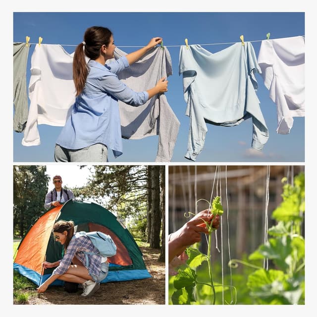 Thumbnail 5 de Seilwerk STANKE Corde polypropylène 3 mm 100 m pour jardinage 🎣