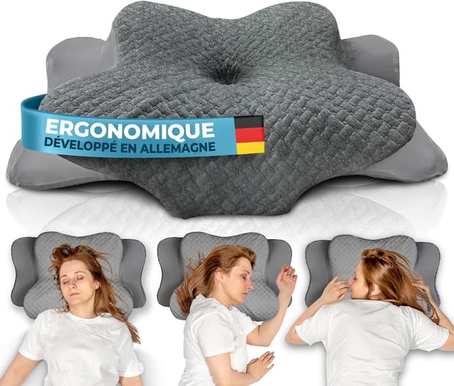 Detalle de Glückstoff Oreiller Ergonomique Cervical 30 nuits