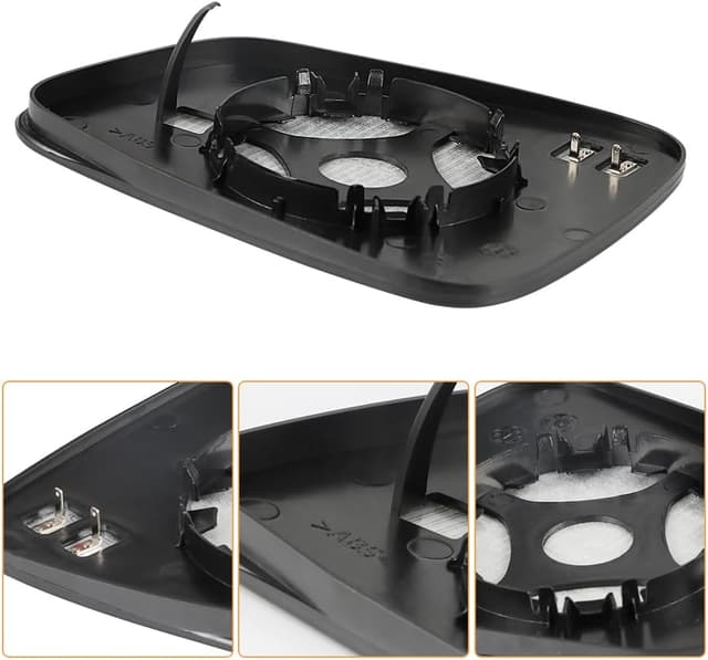 Detalle de SENZEAL beheizbares Spiegelglas Beifahrerseite rechts für Opel Mokka (2012–2019) inkl. Trägerplatte