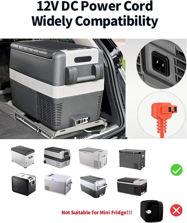 Detalle 2 de 12V/24V KFZ Kühlbox Kabel 3,5 m