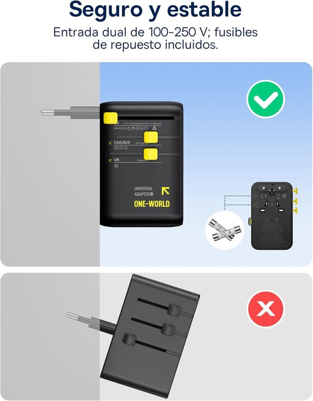 Thumbnail 6 de Baseus Enercore 70W Adaptador Universal de Corriente 🌍