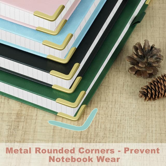 Detalle de AOOSU quaderno a spirale A5 rosa