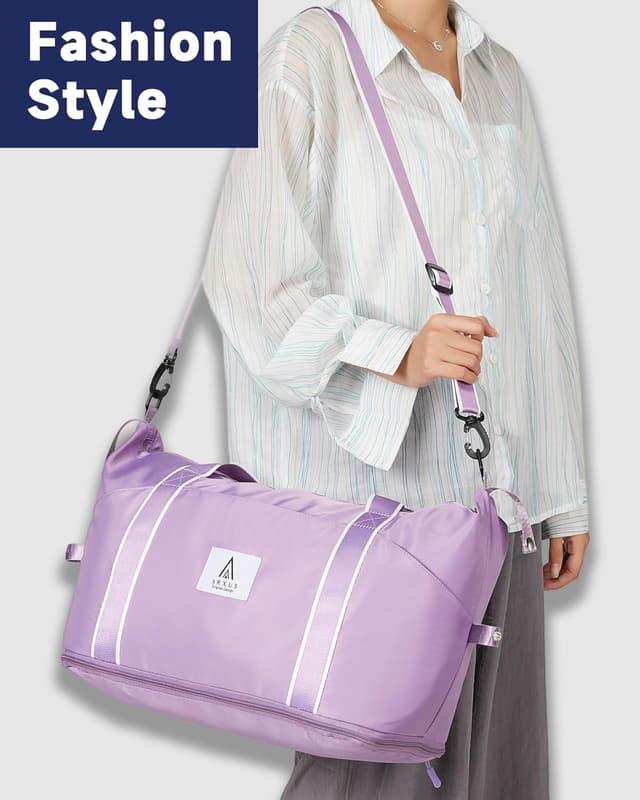 Detalle 2 de Arxus sac de voyage extensible 25–35L avec trousse de toilette et bandoulière amovible