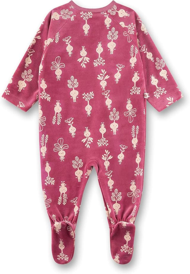 Detalle 2 de Sanetta Baby Mädchen Schlafanzug Strampler rosa