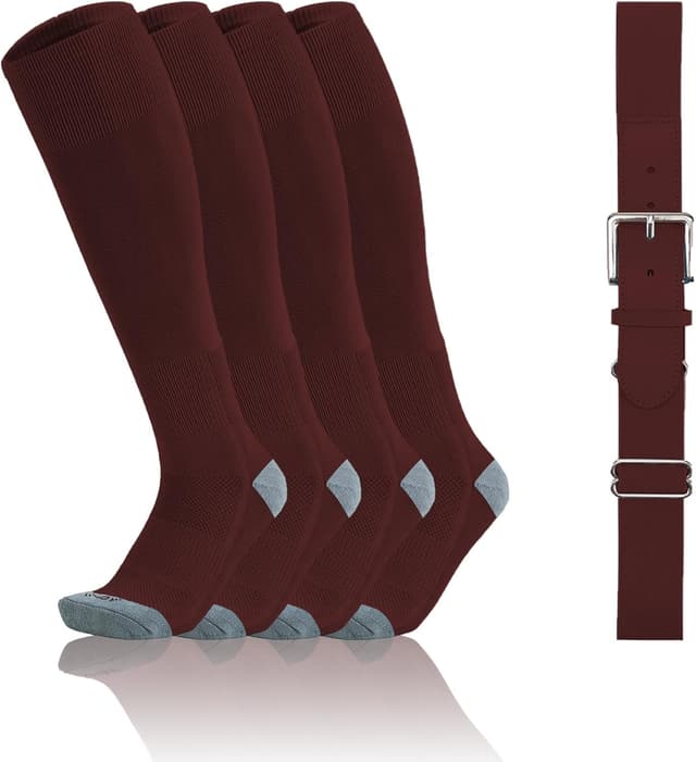 Detalle de QBK Youth Baseball Socks Set 2-16Y