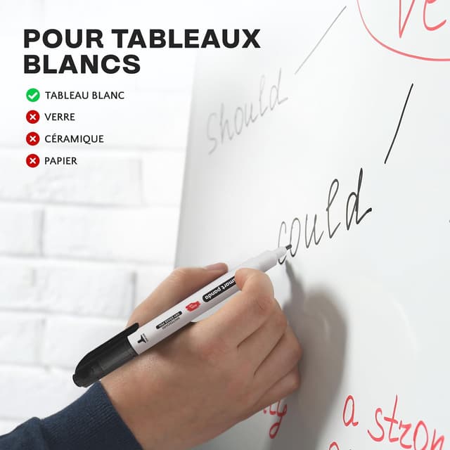 Thumbnail 4 de Smart Panda Feutres tableau blanc 12 couleurs