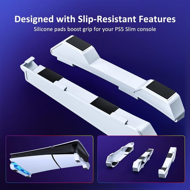 Detalle 1 de NexiGo PS5 Slim Horizontalständer für 5