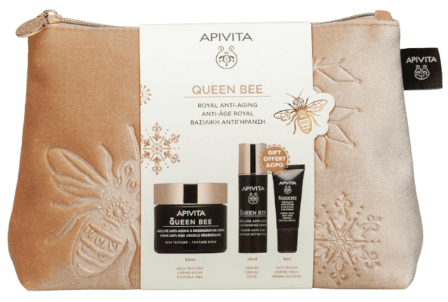 Imagen de Apivita Queen Bee crema rica 50 ml — set sérum 10 ml en OfertitasTOP
