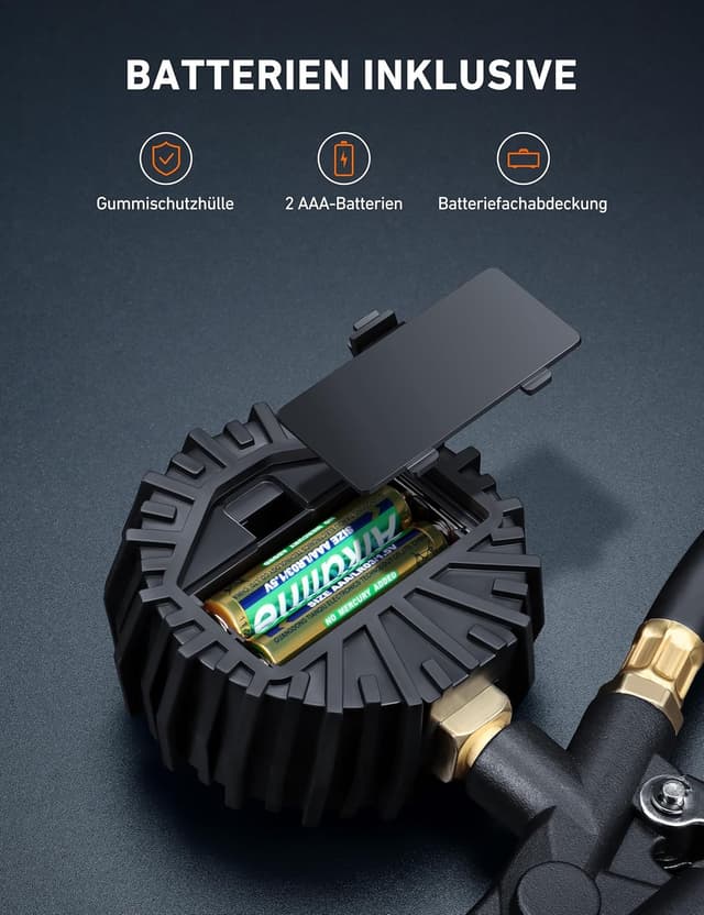 Thumbnail 4 de AstroAI Digitaler Reifenfüller 250 PSI