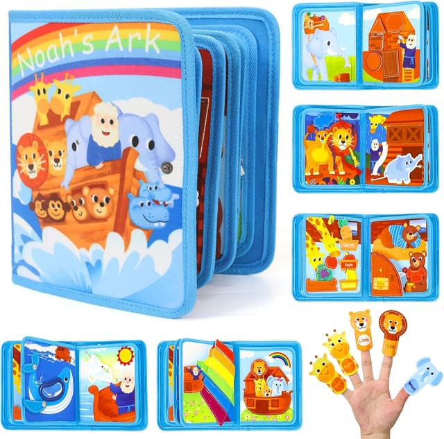 Imagen de Wdmiya Busy Board Libro Montessori sensoriale 1 anno en OfertitasTOP