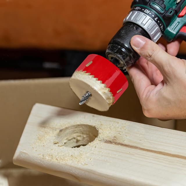 Thumbnail 6 de Yeepeo Lochsäge 68mm für Holz und PVC