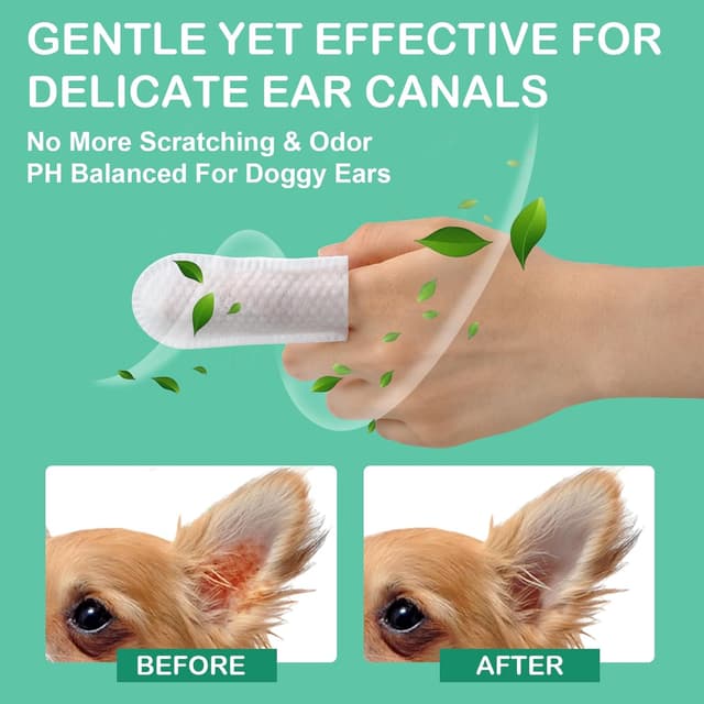 Thumbnail 5 de HTU 100 XL Dog Ear Cleaning Wipes 3.15×1.77