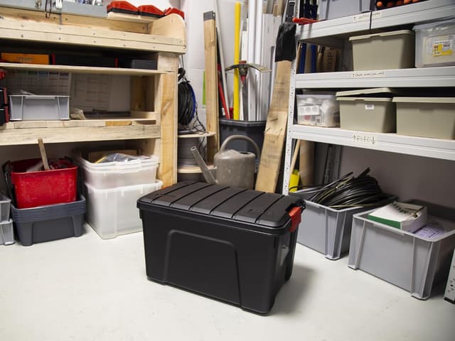 Detalle de Iris Ohyama Malle 60L boîtes plastiques