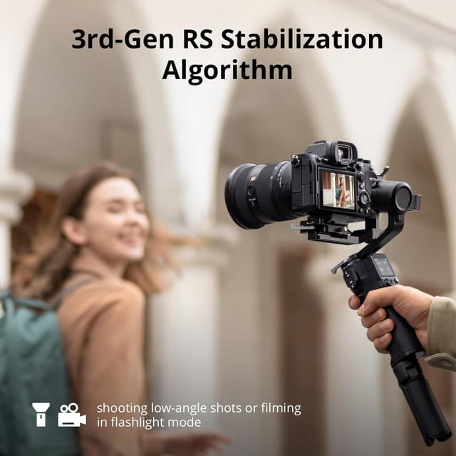 Detalle 2 de DJI RS 3 Mini gimbal stabilizer, 2 kg payload