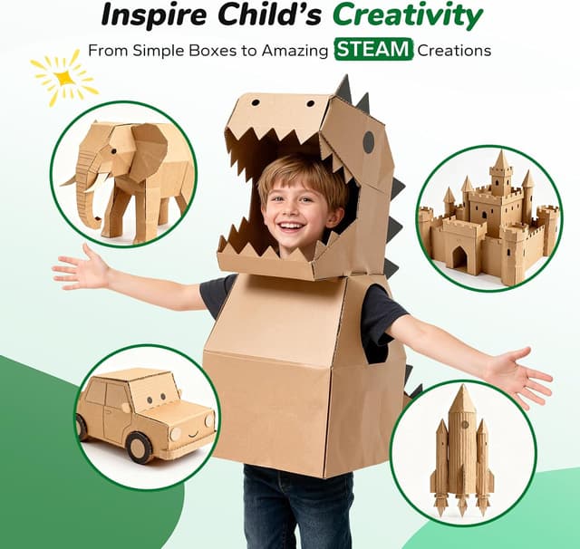 Thumbnail 5 de KIDINNO Safe Power Cardboard Cutter for Kids