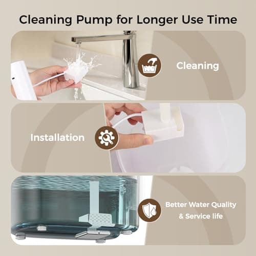 Thumbnail 8 de Fontaine à eau chat sans fil 2,6 L