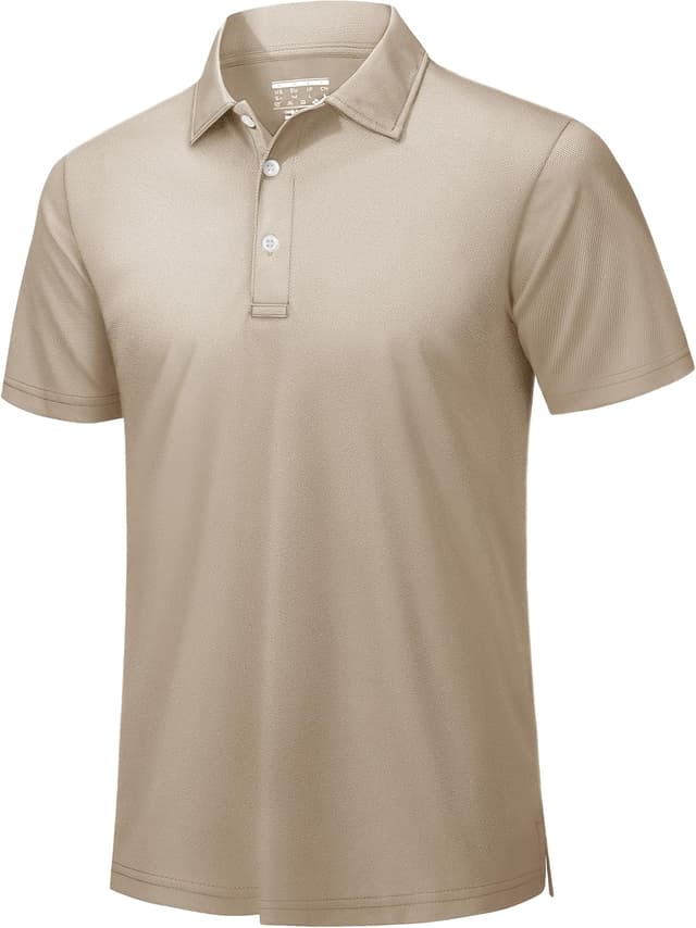 Thumbnail 6 de TACVASEN men’s short-sleeve polo shirts for golf and outdoor sport (breathable quick-dry micro mesh)