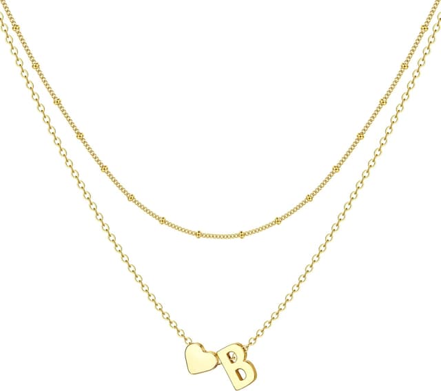 Thumbnail 6 de BodyBonita Collar inicial corazón 18