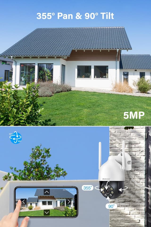 Thumbnail 2 de Jennov 5MP PTZ Kit Caméra 10" 📷