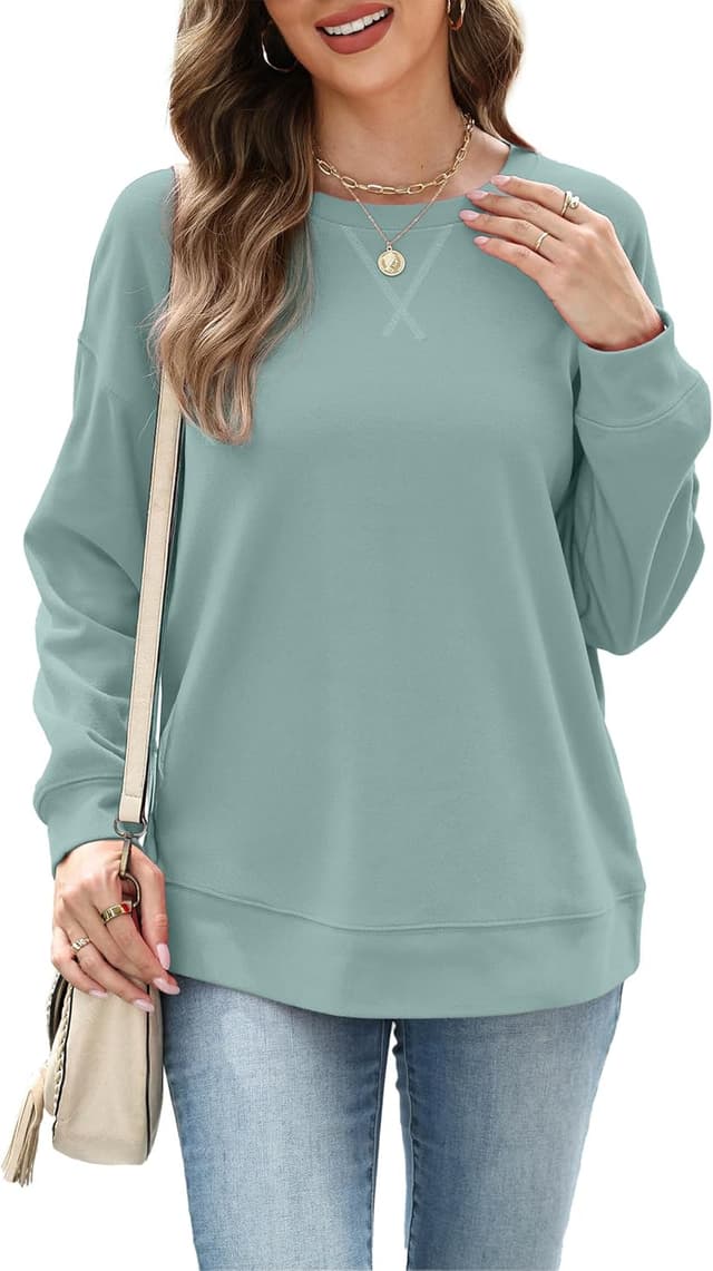 Detalle de RUMIA Women's Crew Neck Sweatshirt 2025
